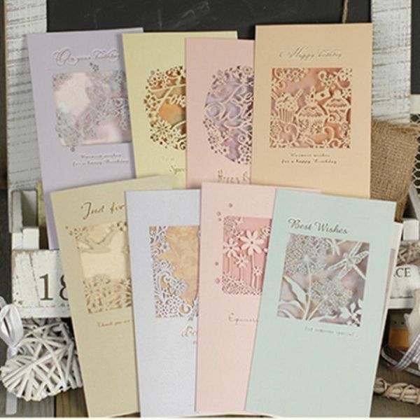 

greeting cards 4pcs gift card valentines day postcard with envelope stickers wedding invitation anniversary thank you