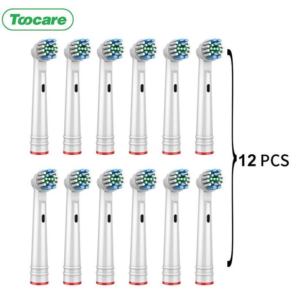 

smart electric toothbrush 12/8/4 pcs replacement heads for oral b