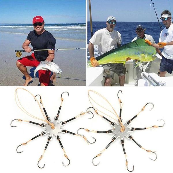 

2pc/box high carbon steel sharp explosion hook fishing set hooks tool tackle jig accessories z2m1