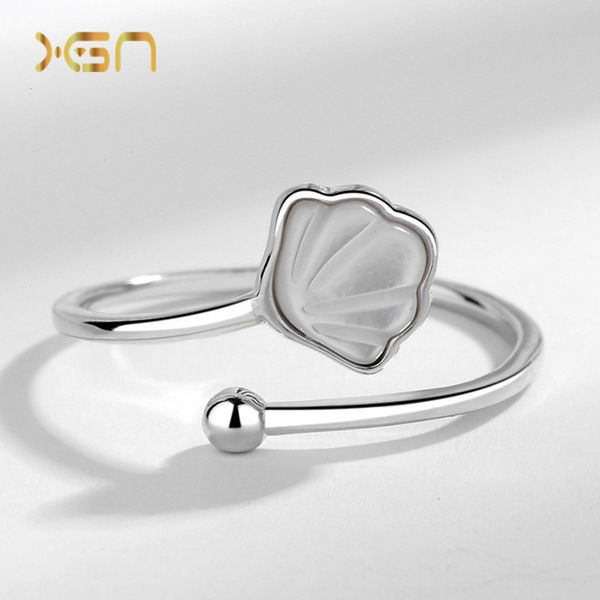 

new concept s925 silver white fritillary ring, Black