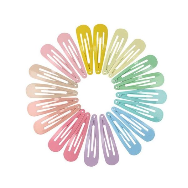 

hair accessories 20pcs/set women clips seamless clip hairdressing makeup duckbill hairpin bangs head tools, Slivery;white