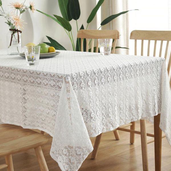 

table cloth cotton lace tablecloth tablecloths cover towel practical household waterproof oil-proof daily home essentials