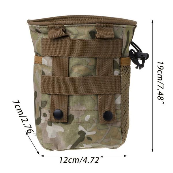 

waist bags 066f outdooer utility pouch bag military molle belt dump drop