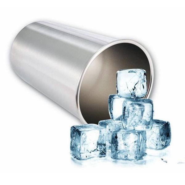 

mugs summer wine water bottle mug coffee office beer of stainless steel single wall car cup ice cream milk juice bottles
