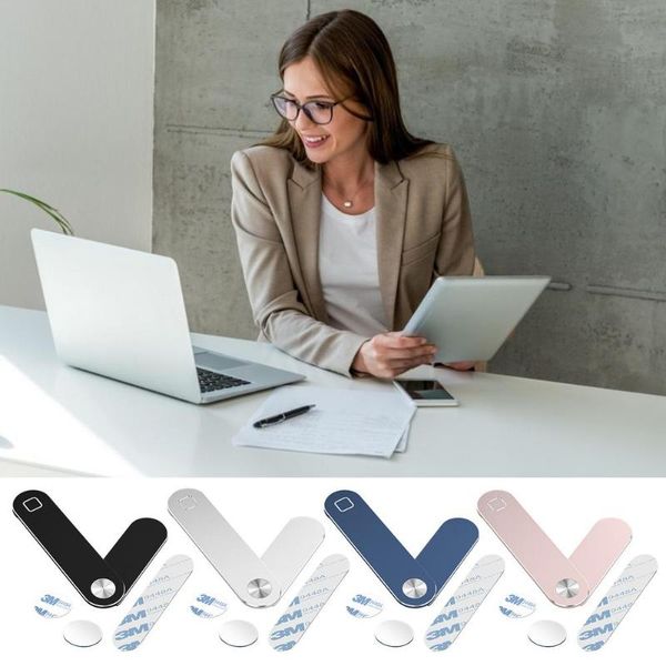 

cell phone mounts & holders mobile holder computer dual-screen expansion bracket notebook side screen magnetic portable metal
