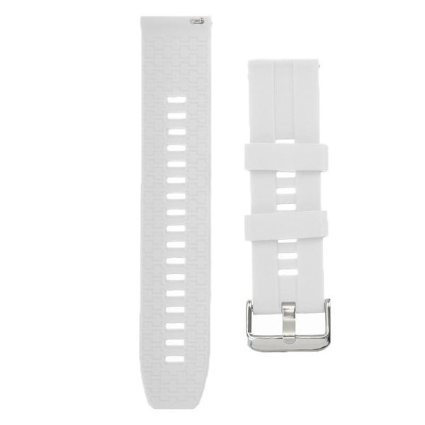 

watch bands silicone band for smart 22mm 46mm sport strap waterproof replacement wrist with stainless steel buckle, Black;brown