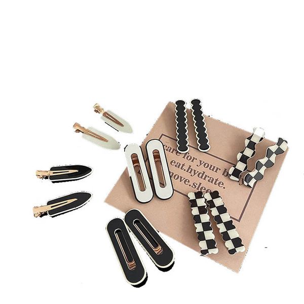 

girls hair accessories hairclips bb clip kids barrettes clips children acryl vintage hairpins accessory b8501, Slivery;white