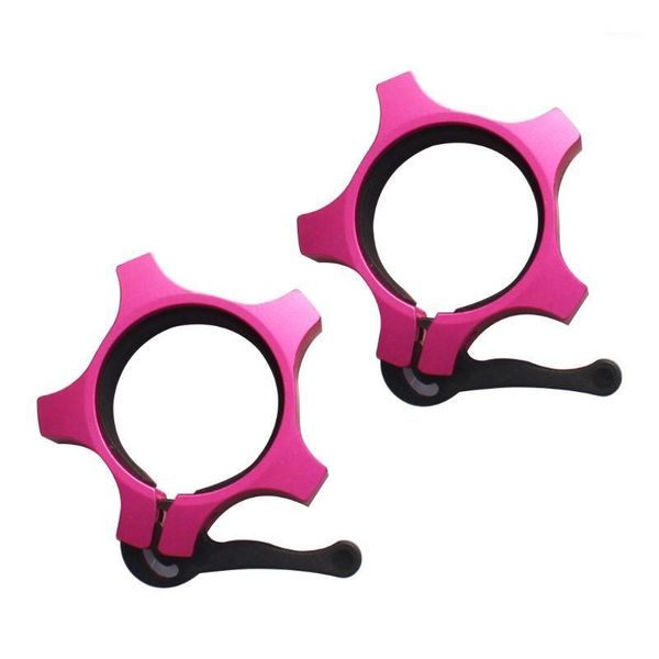 

barbell buckle lock aluminum alloy collar clamp weightlifting bar k43e1
