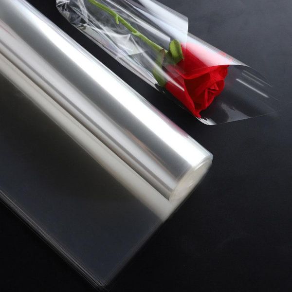 

other arts and crafts 50/roll transparent wrapping paper cellophane wrap clear wrapper for gifts baskets flowers birthday party gift