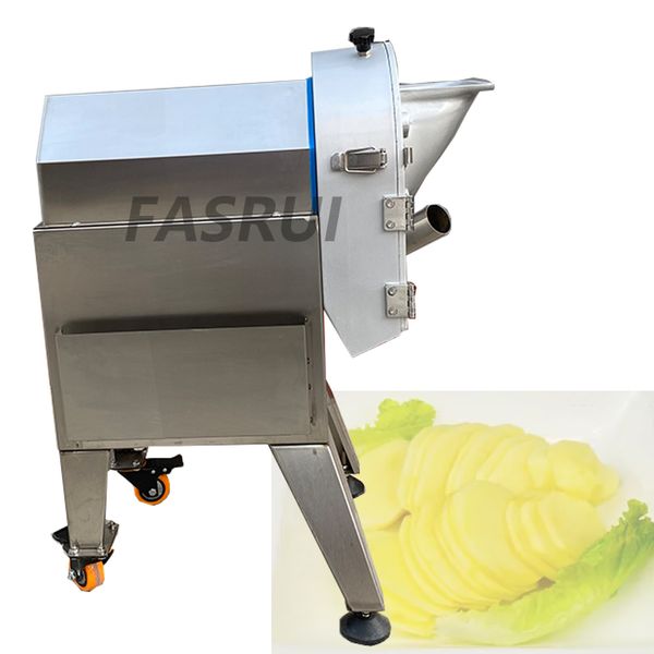 Máquina de aço inoxidável comercial de aço inoxidável Máquina de frutas vegetais banana banana chips slicer batata fatiando fabricante