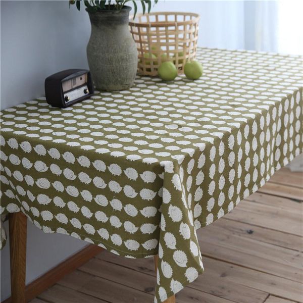 

table cloth cityincity cartoon lovely hedgehog animal tablecloth cotton printed rectangular for home party wedding decoration customized