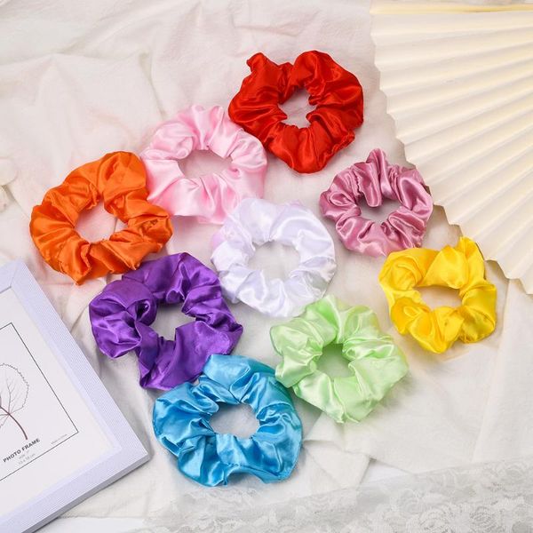

hair clips & barrettes 2021 arrival girls led luminous scrunchies hairband holder headwear elastic bands solid color accessories, Golden;silver