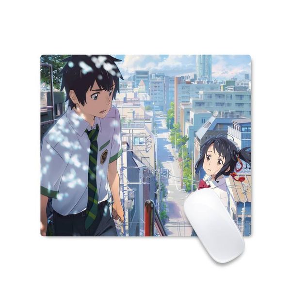 

mouse pads & wrist rests anime your name love large pad pc computer mat desk protect game officework non-slip lapcushion mousepad