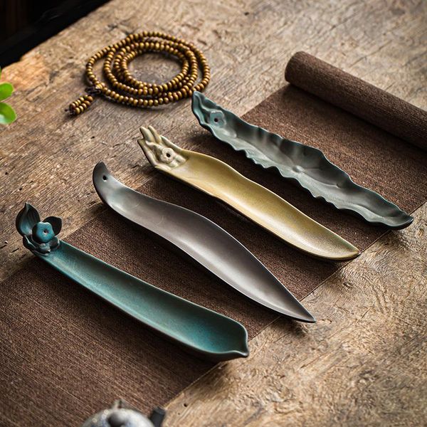 

fragrance lamps living room incense burner ceramics chinese zen vaporizer indoor vaper smoke incensario home decor db60xx