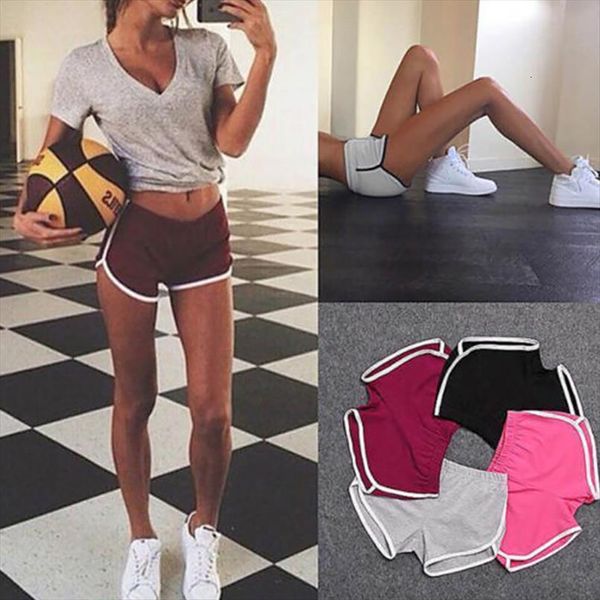 

summer sports fashion striped side women short patchwork color streetwear casual soft elastic low waist plus size, White;black