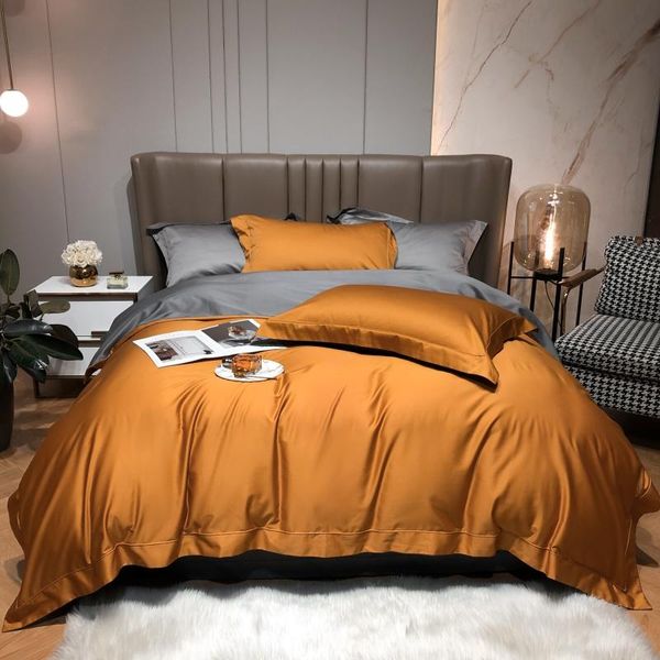 

bedding sets 1000tc australian cotton set duvet cover flat sheet pillowcase solid color bed for adult