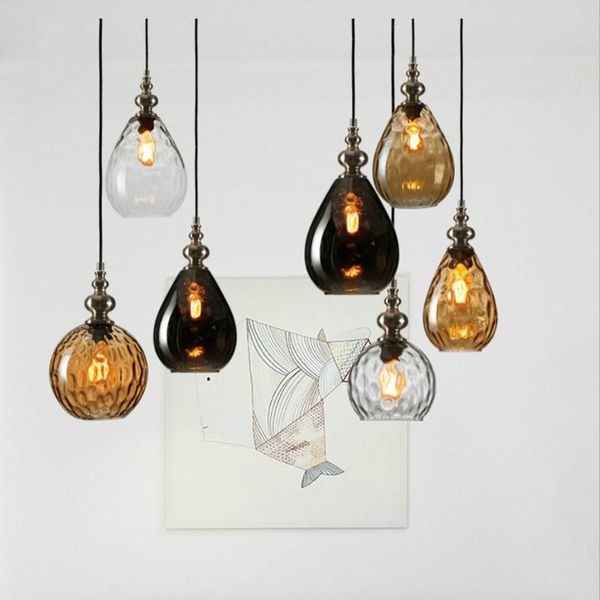 

nordic minimalist colored glass pendant lights bedroom kitchen dining room hanging lamp restaurant bar cafe led decor e27 bulbs lamps
