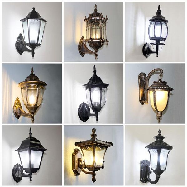 

wall lamp outdoor waterproof european retro led creative balcony aisle corridor staircase villa courtyard lamps