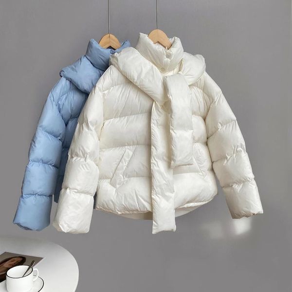 

women cotton bread coat parka thick winter down jacket for white outerwear casaco feminino women's & parkas, Black