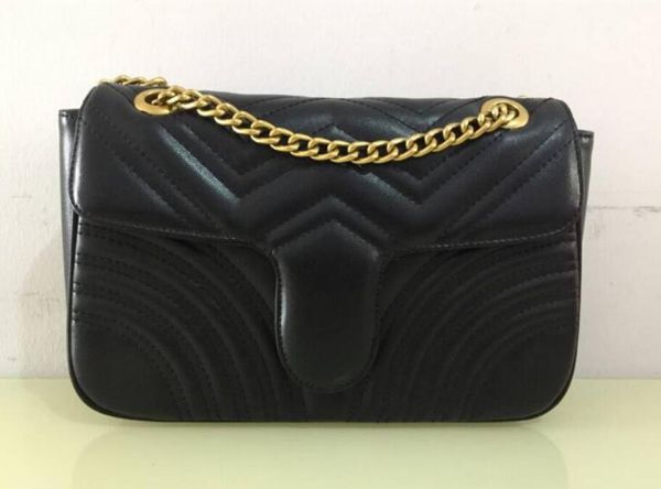 

2022 fashion marmont crossbody bag 443497 handbags handbag designer pu leather women shoulder bags come 26cm