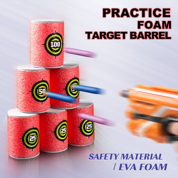 

18PCS Bullet Target Shooting Dart Targets Set for Nerf N-Strike Elite/Mega/Rival Series Target Dart Foam Toy