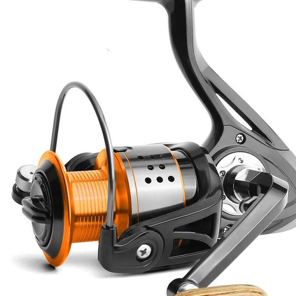 

spinning wheel marine rock reel with bait fa1000-6000 wheels fishing 4.7: 1 13 + 1bb metal baitcasting reels