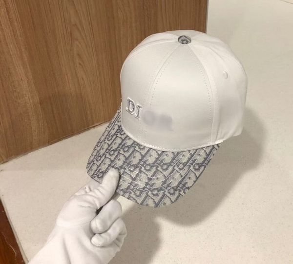 

2021 mens designer caps white black letter printed men snapbacks hip hop summer outdoor women baseball cap high quality, Blue;gray