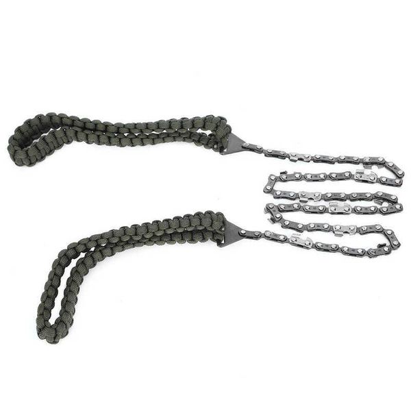 

hand tools saw portable chain high carbon steel cutting trimming survival tool for camping hiking hunting