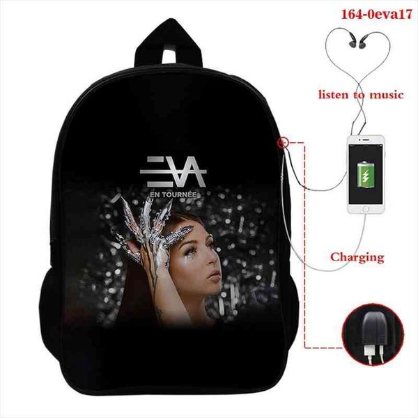 

eva queen 16 inch women school bags orthopedic backpack school boys girls mochila fashion 3d eva queen print bags usb