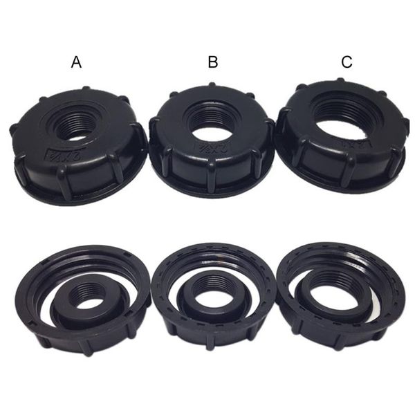 

1/1/2 3/4 ibc hose adapter reducer connector water tank fitting standard coarse thread durable garden pipe tap storage watering equipments