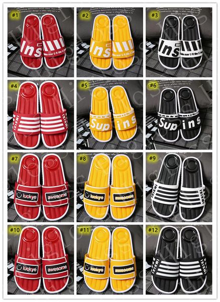 

2021 men women summer autumn slippers sandals for bathroom l home anti skid shower daily necessities m6263, Black