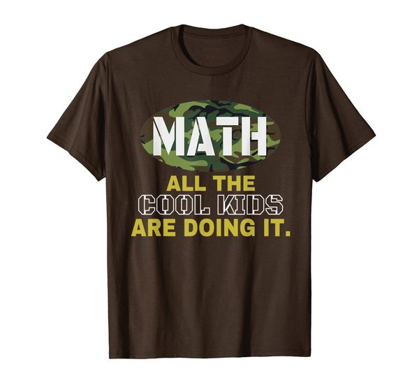 

Cool Math Kid T Shirt Camo Funny Mathematics Shirt Math Gift, Mainly pictures