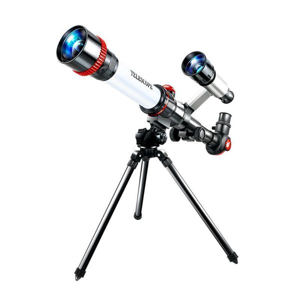 

telescope & binoculars children astronomical with tripod science experiment simulates stargazing monocular for outdoor camping