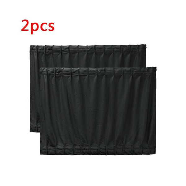 

car sunshade 100% brand polyester track material design 2pcs 50cmcar sun shade side window curtain foldable uv protection accessories