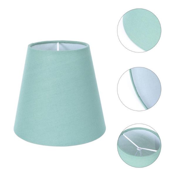 

shade 1pc european and american cloth lampshade (dark green, clip bubble type)