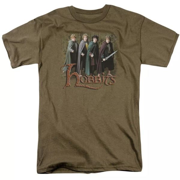 

lord of the rings - hobbits t-shirt sizes s-3x new, White;black