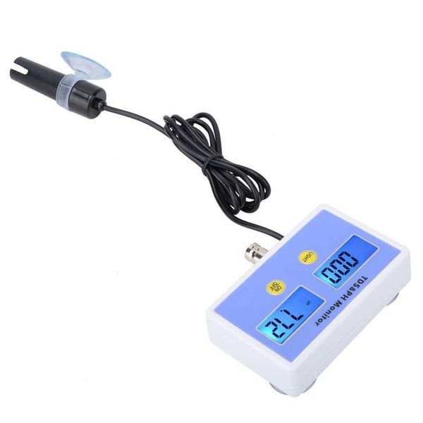 

meters water quality monitor ph tester 2-in-1 for plants fish tank