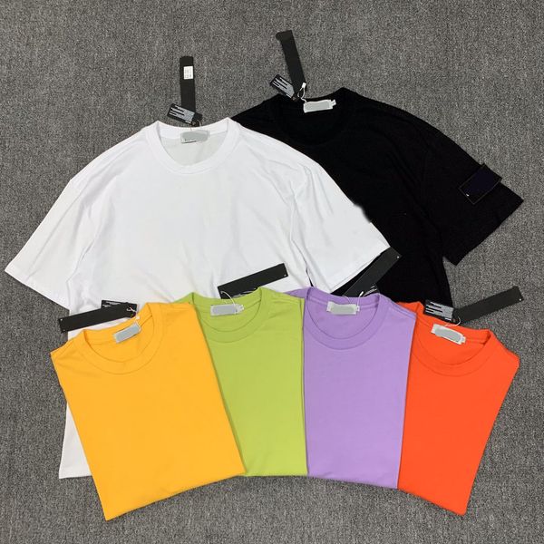 

2022 new cp toney men's t-shirts stone summer island fashion designer luxury letters embroidered shirt clothing ladies short sleeves, White;black