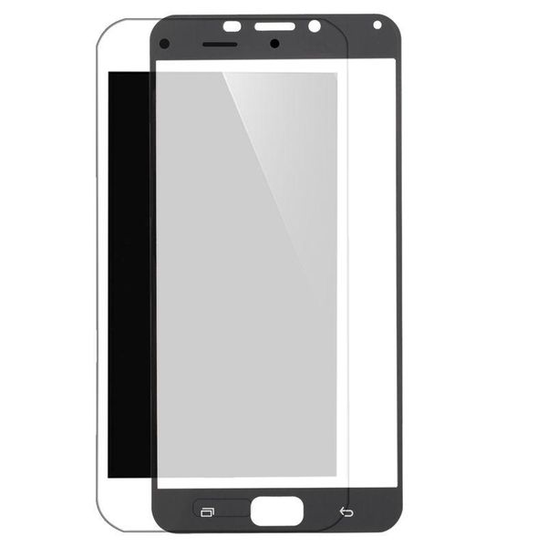 

cell phone screen protectors 1 x 0.33mm black transparent full hd anti scratch mobile toughened glass film, with a dust removal paste +1