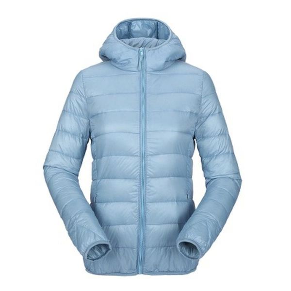 

women's trench coats zogaa women ultra light down parkas hooded winter duck jackets slim long-sleeved parka zipper, Tan;black