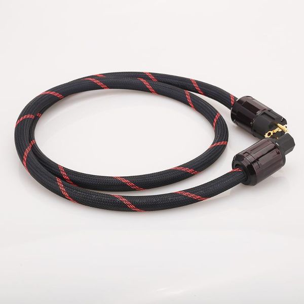

hifi audio 1.5m supper pure copper multi conductor power cable with p-004/p-004e us eu plug computer cables & connectors