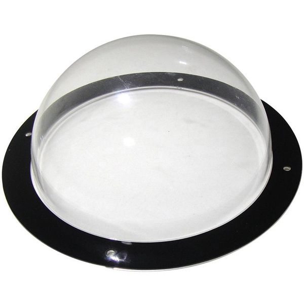 

dog fence window for pet - durable acrylic dome backyard fence, house, reduced barking, necessary hardware and instr kennels & pens