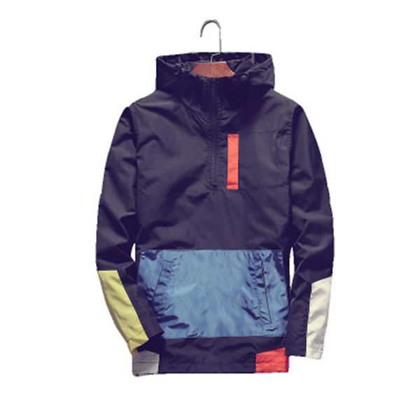 

men's jackets fashion men jacket spring autumn thin hooded casual coat patchwork baseball uniform male zipper outerwear brand clothing, Black;brown