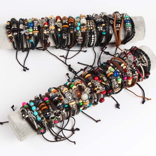 

wholesale biker fashion jewelry bracelet bangle wristband punk mixed ethnic cuff charm retro vintage accessories, Golden;silver