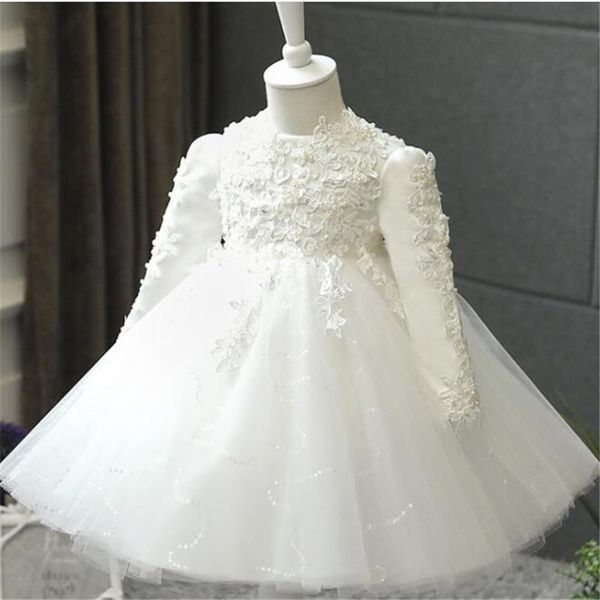 

girl's dresses children girls dress for party and wedding flower lace tulle first birthday baptism christening christmas girl ball gown, Red;yellow