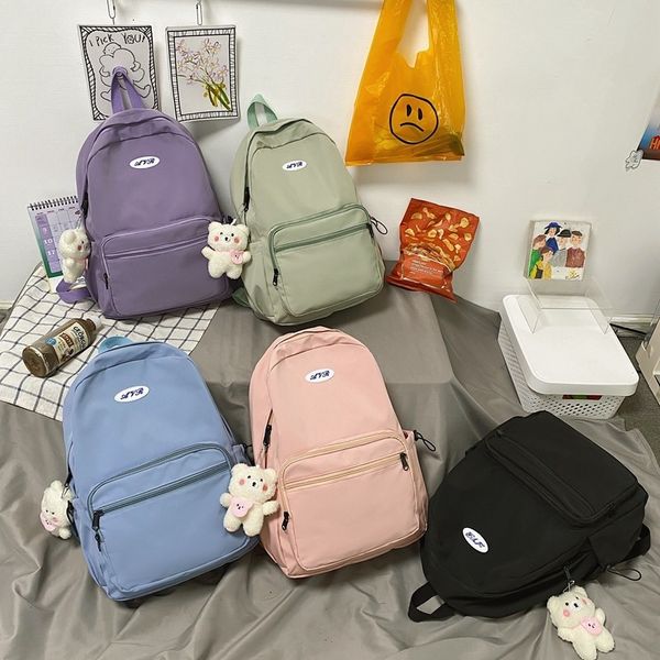 

backpack smooth ladies'raincoat, kawaii school bag for teenage girls mxki