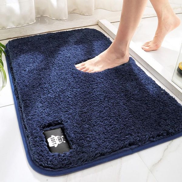 

bath mats non-slip soft bathroom carpet superfine fiber plush absorbent home el kitchen use
