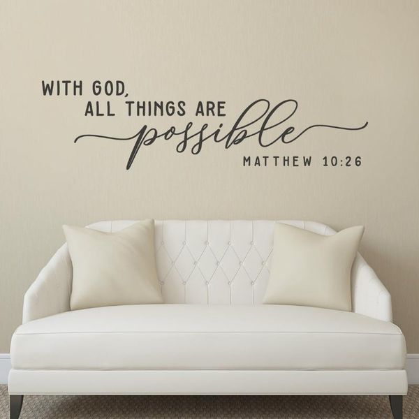 

wall stickers scripture decal home decor bible verse sticker inspirational quote christian bedroom decals removable p825
