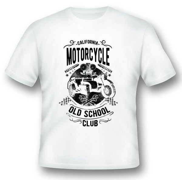 

enjoy the ride old school classic vintage black or white tee, White;black