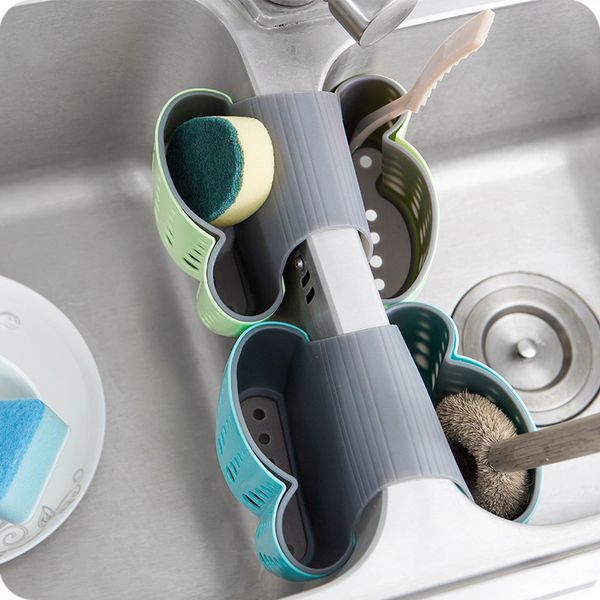

storag hanging bag kitchen creative sink and drain basket dual-purpose sundries household storage bathroom stor tjser